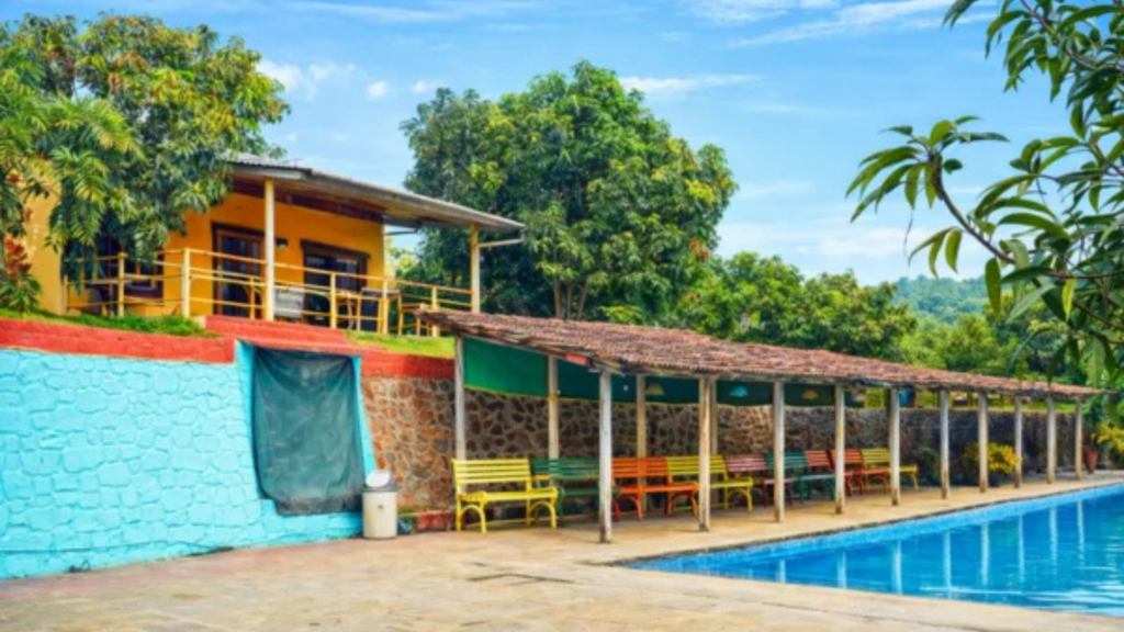 Bhor Resort with Swimming Pool at GreenVilla Resort Pune